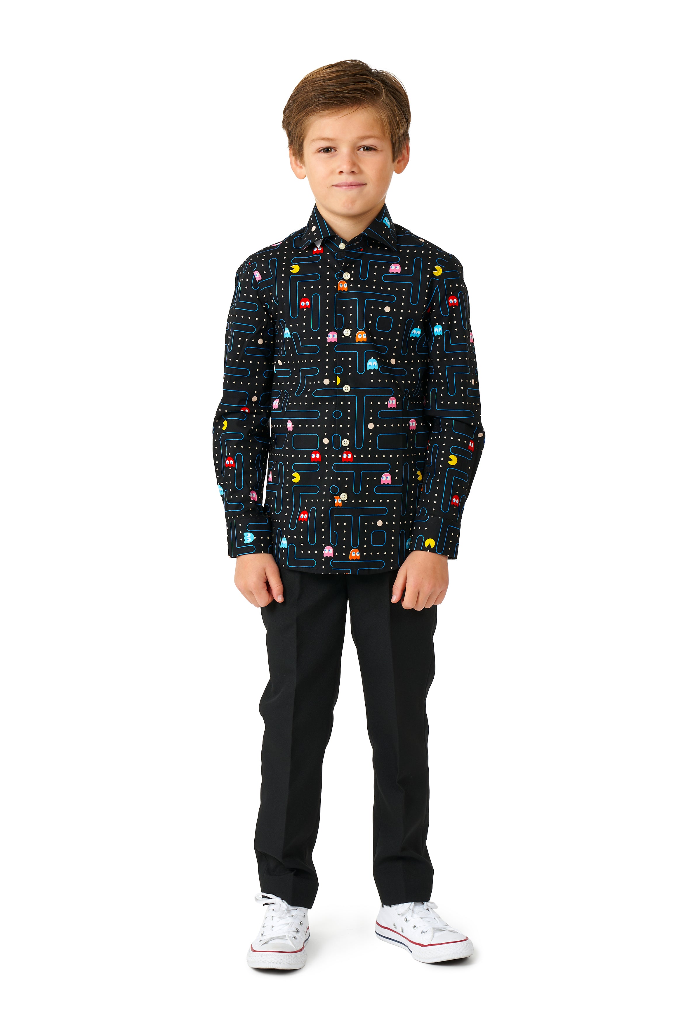 Chemise OppoSuits SHIRT LS PAC-MAN Boys