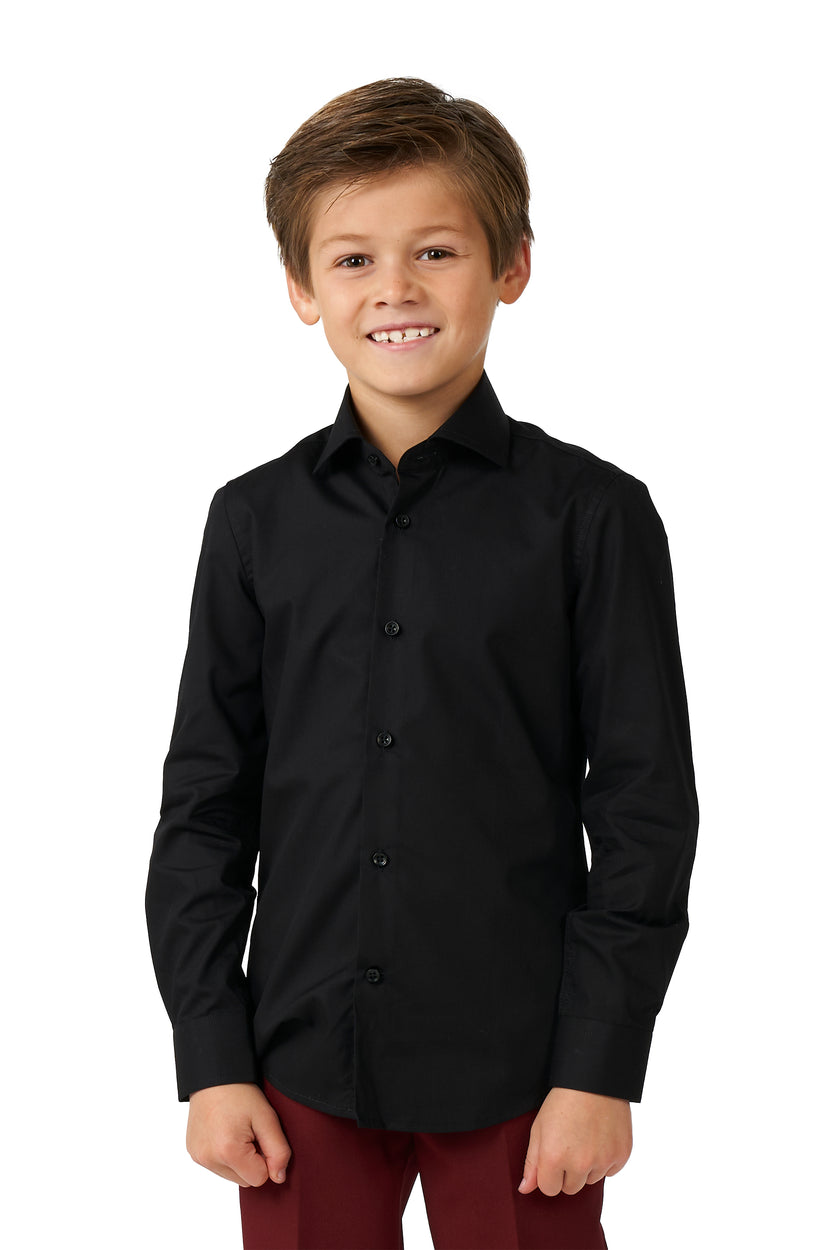 Chemise OppoSuits SHIRT LS Black Knight Boys
