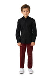 Chemise OppoSuits SHIRT LS Black Knight Boys