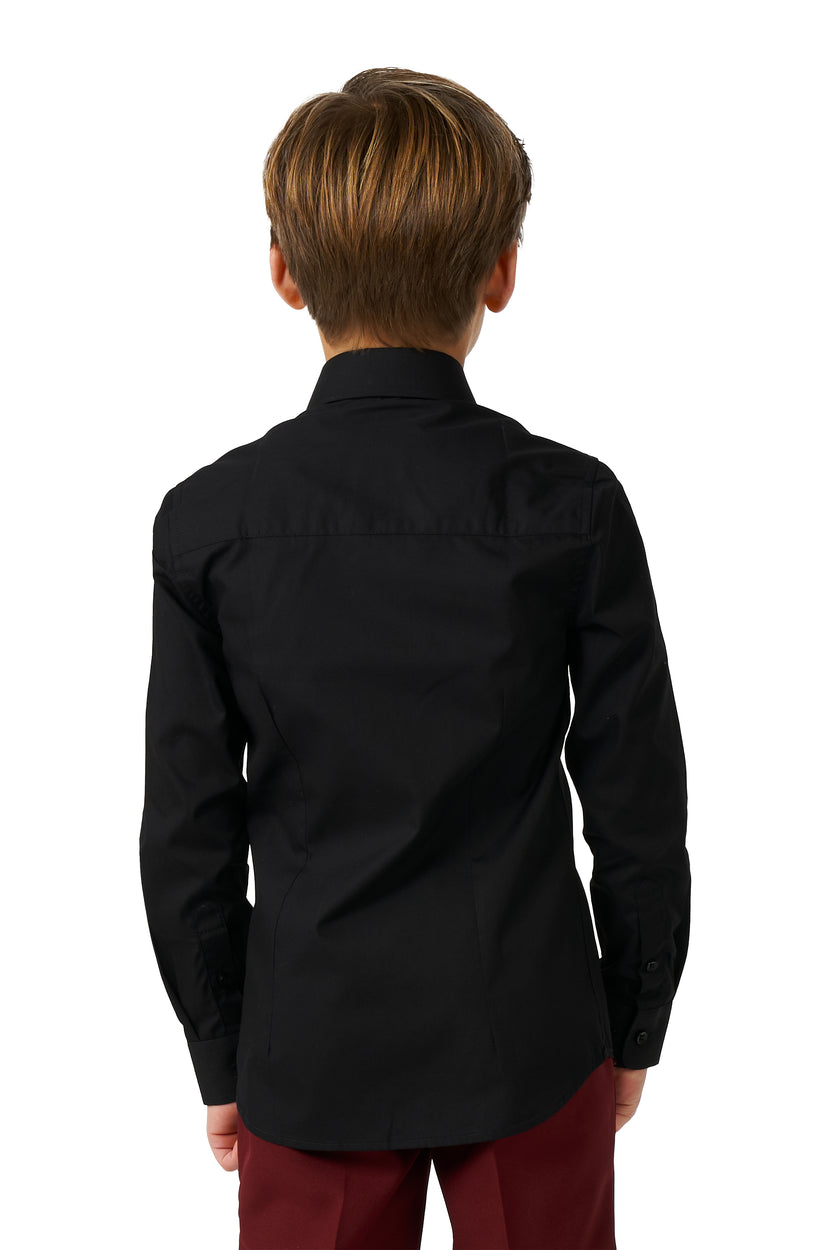 Chemise OppoSuits SHIRT LS Black Knight Boys