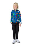 Chemise OppoSuits SHIRT LS Festivity Blue Boys