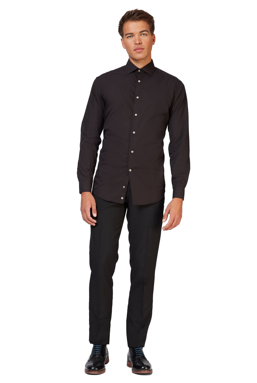 Chemise OppoSuits SHIRT LS Black Knight