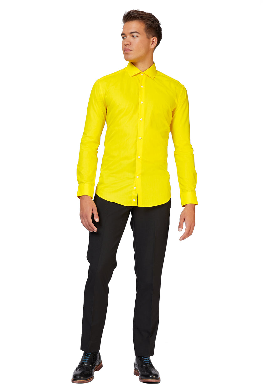 Chemise OppoSuits SHIRT LS Yellow fellow