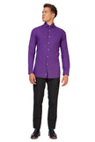 Chemise OppoSuits SHIRT LS Purple prince