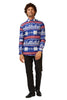 Chemise OppoSuits SHIRT LS The Rudolph