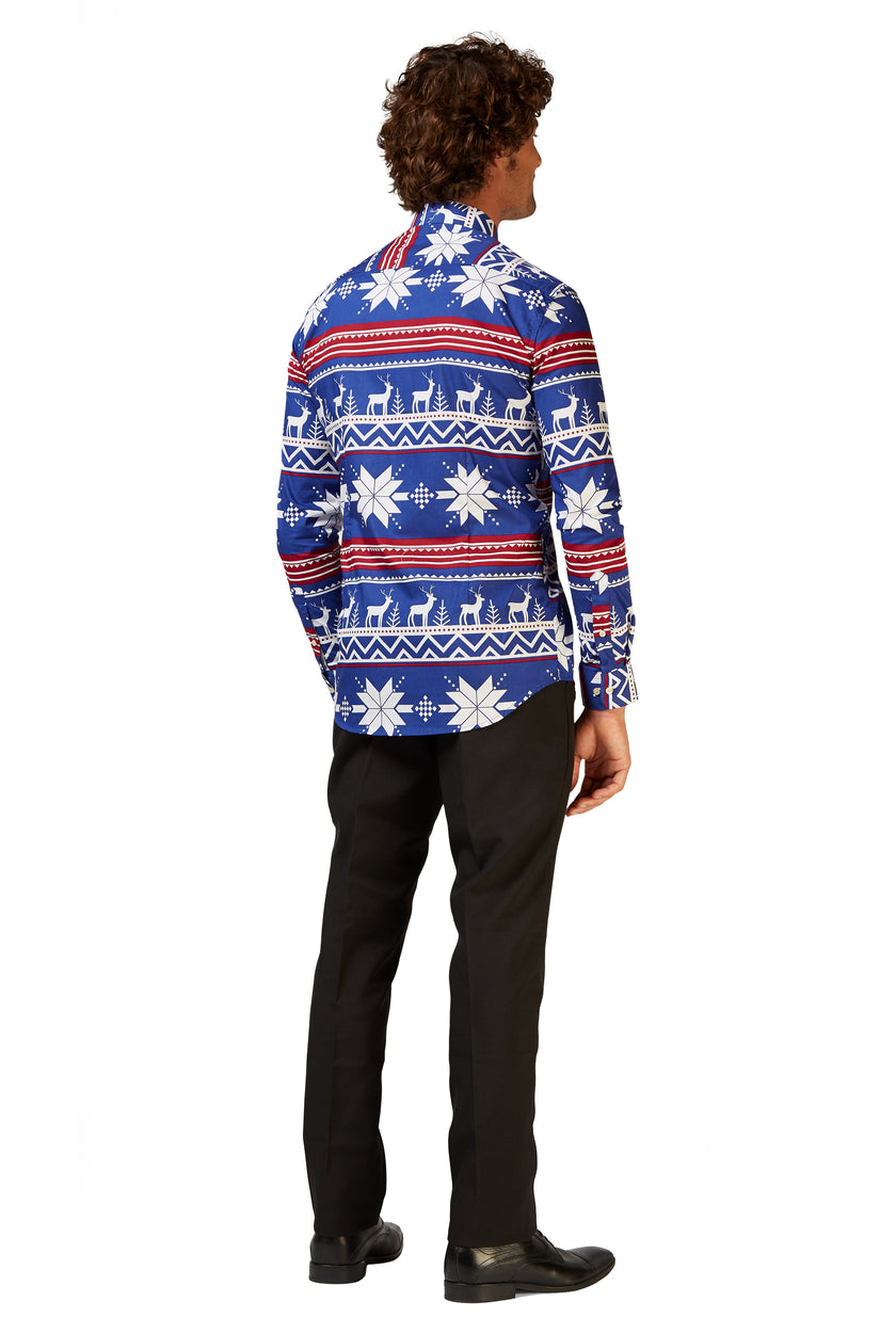 Chemise OppoSuits SHIRT LS The Rudolph