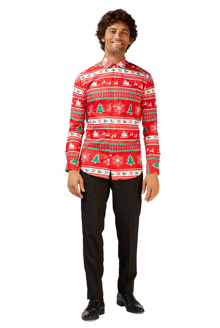 Chemise OppoSuits SHIRT LS Winter Wonderland