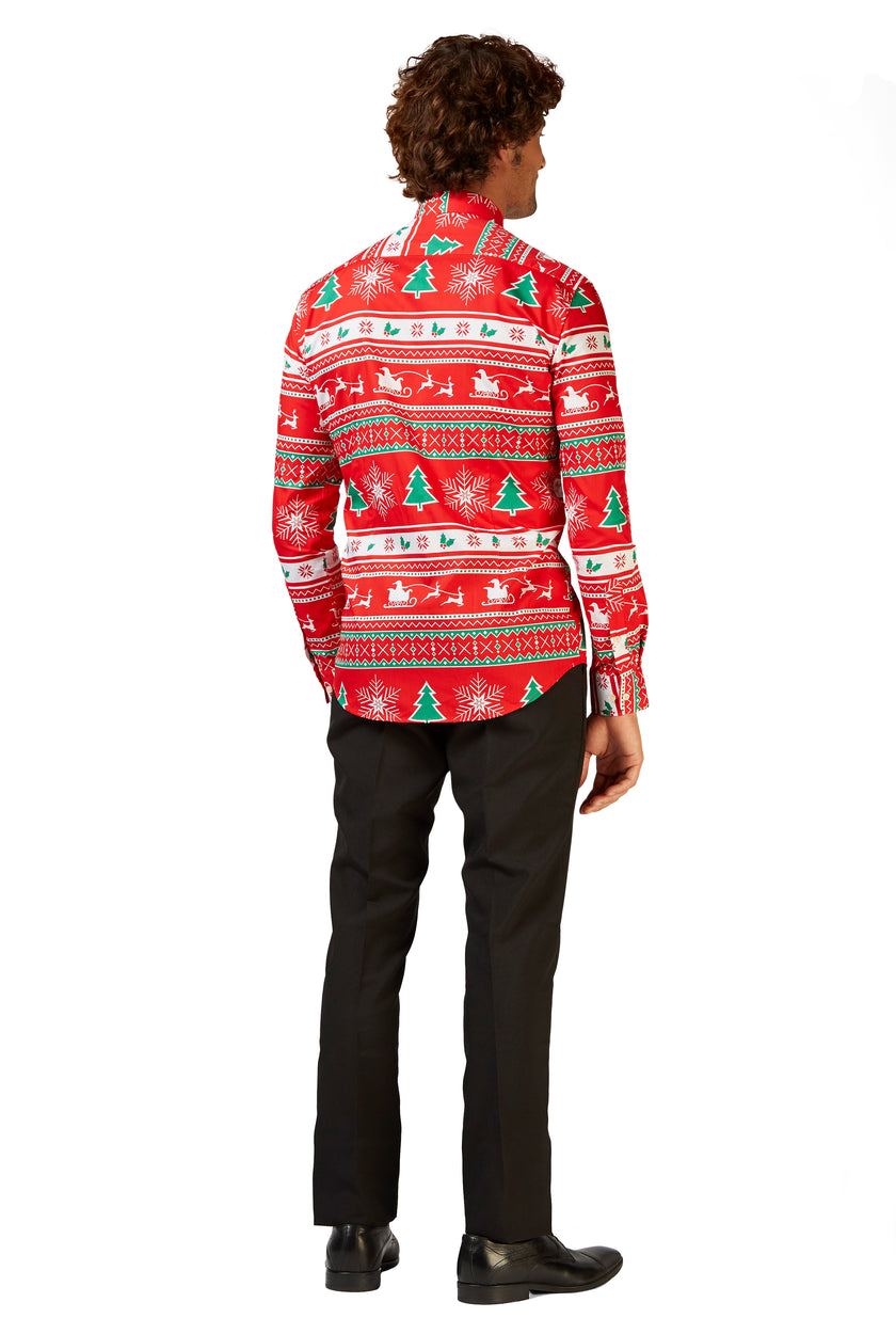 Chemise OppoSuits SHIRT LS Winter Wonderland