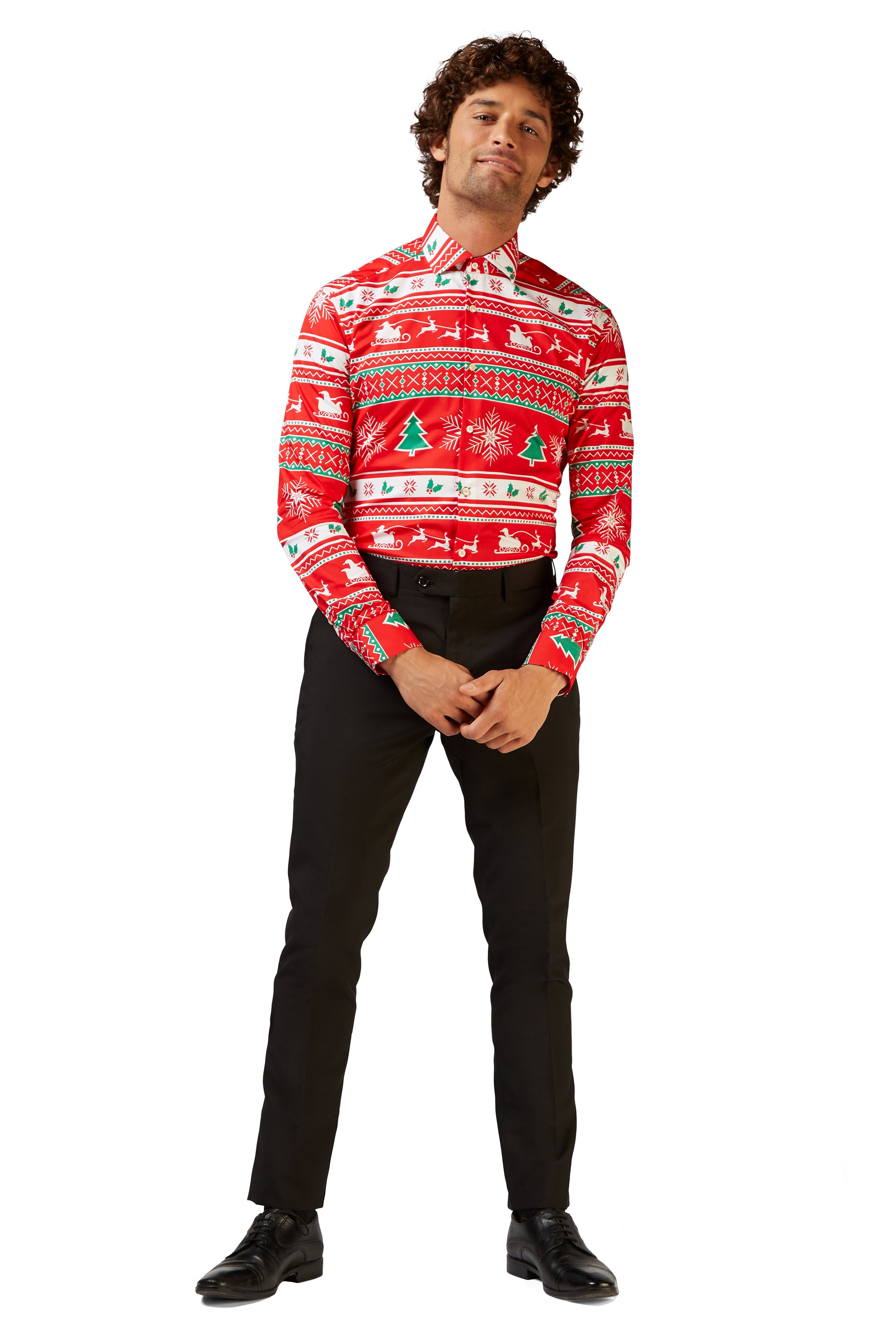 Chemise OppoSuits SHIRT LS Winter Wonderland