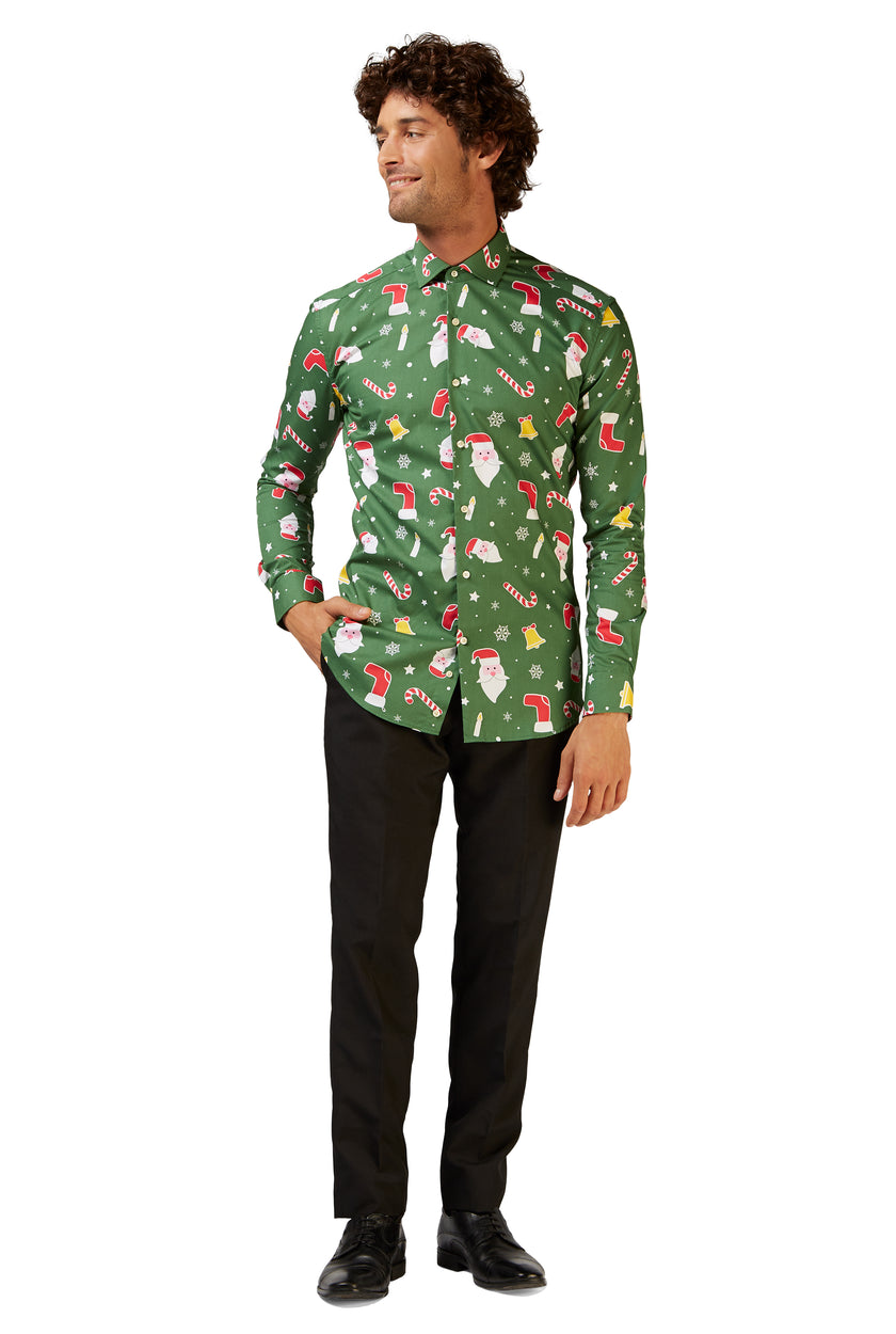 Chemise OppoSuits SHIRT LS Santaboss