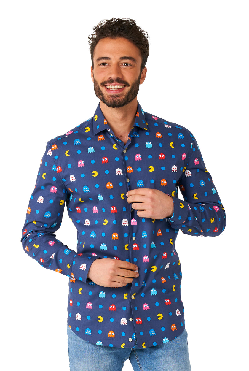 Chemise OppoSuits SHIRT LS Pixel PAC-MAN™