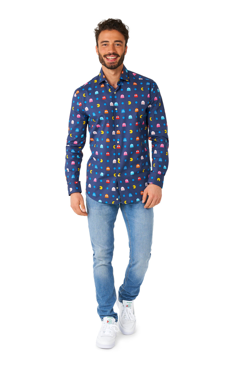 Chemise OppoSuits SHIRT LS Pixel PAC-MAN™