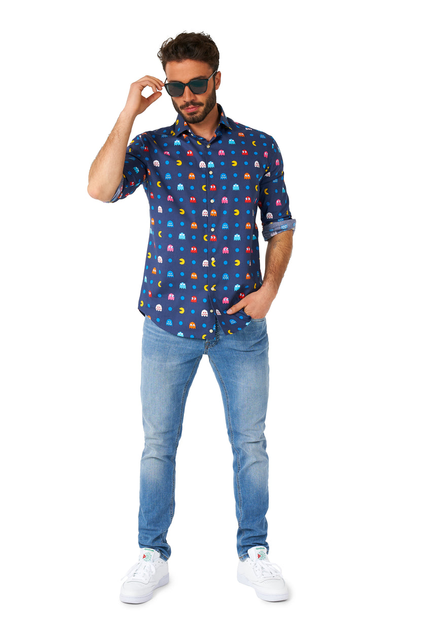 Chemise OppoSuits SHIRT LS Pixel PAC-MAN™