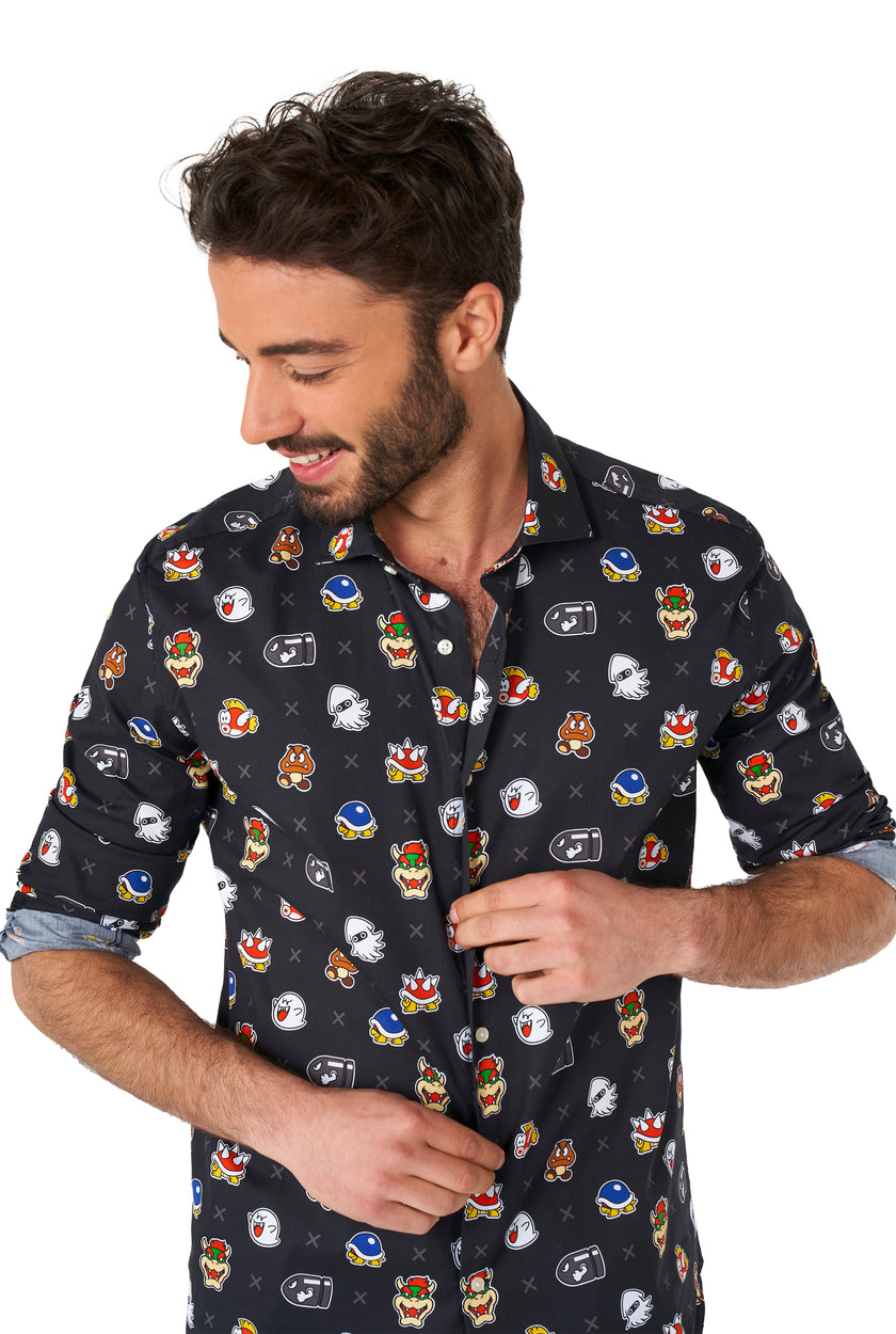 Chemise OppoSuits SHIRT LS Super Mario™ Bad Guys
