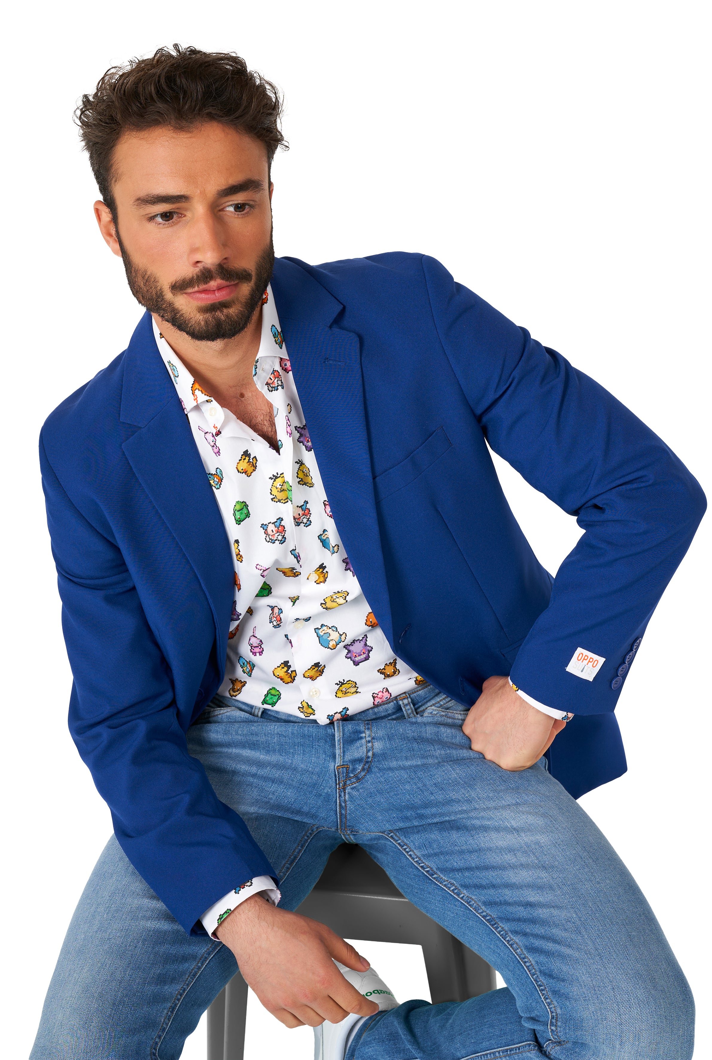 Chemise OppoSuits SHIRT LS Pixel Pokémon