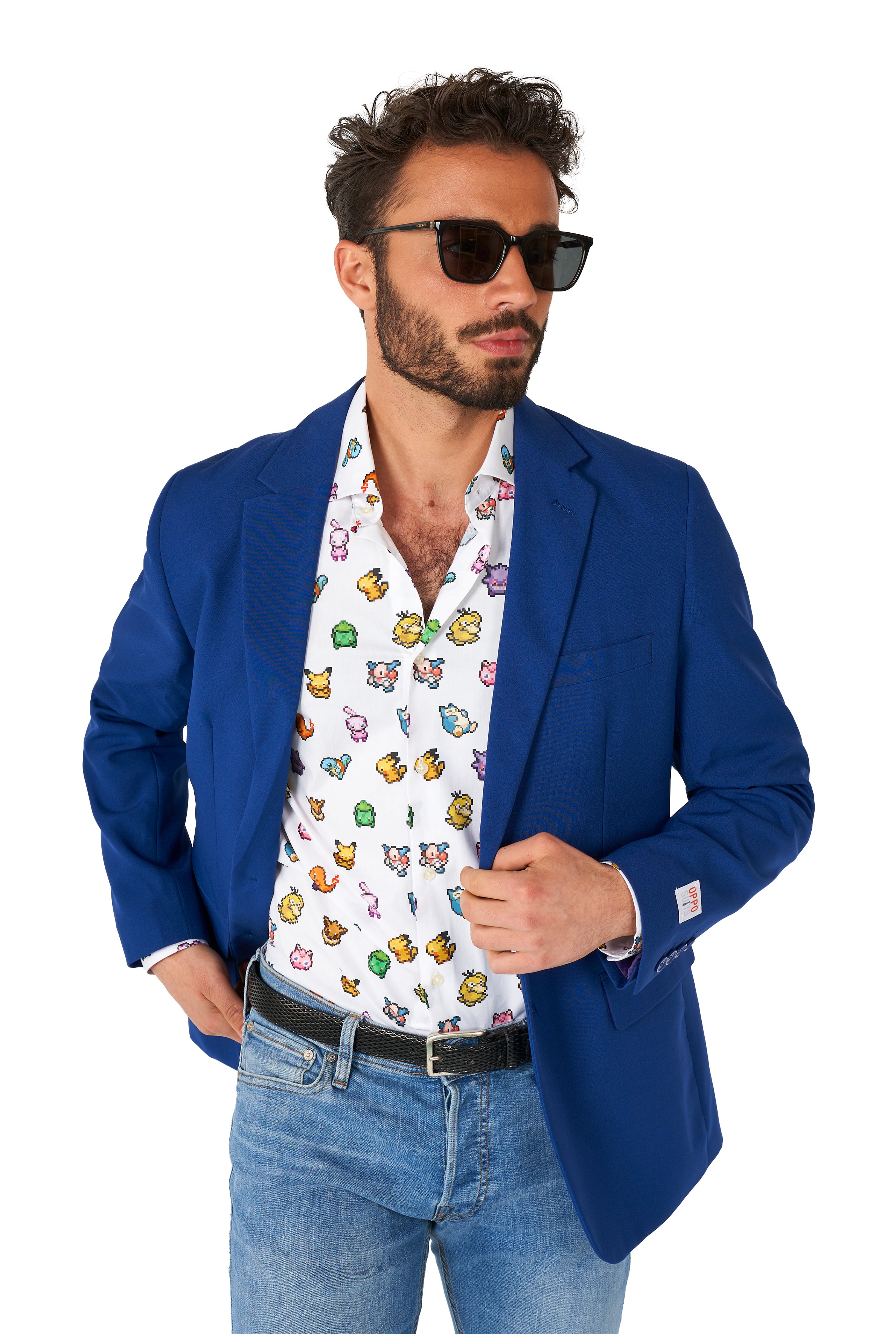 Chemise OppoSuits SHIRT LS Pixel Pokémon