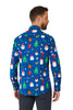 Chemise OppoSuits SHIRT LS Festivity Blue