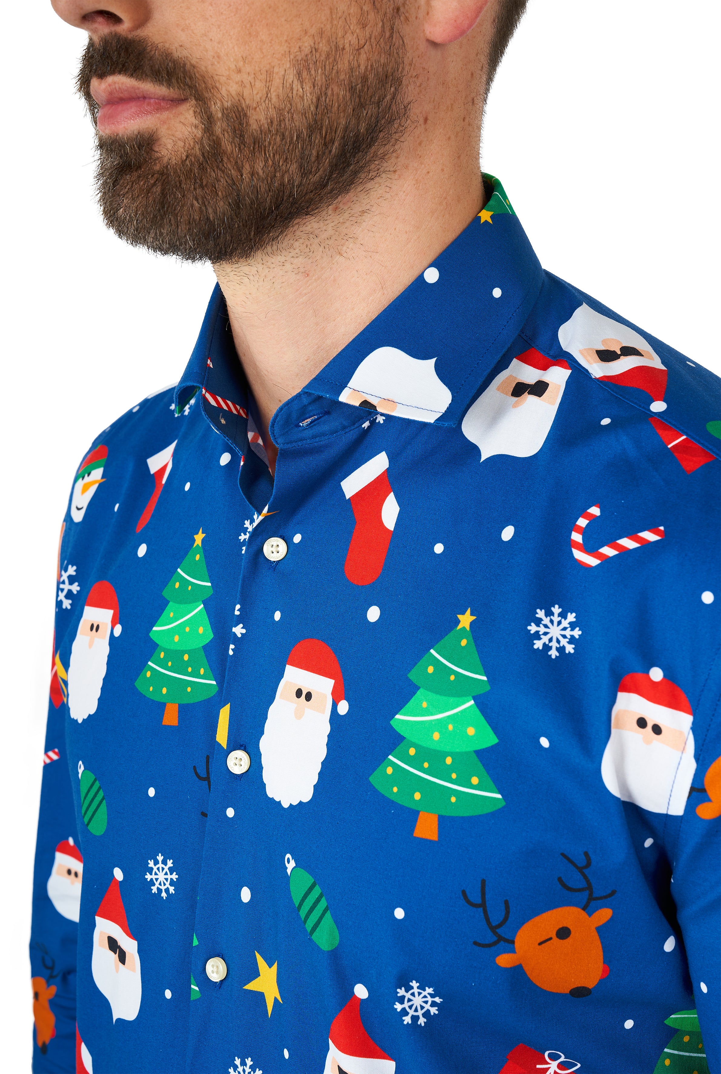 Chemise OppoSuits SHIRT LS Festivity Blue