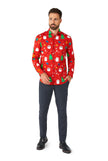 Chemise OppoSuits SHIRT LS Festivity Red