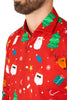 Chemise OppoSuits SHIRT LS Festivity Red
