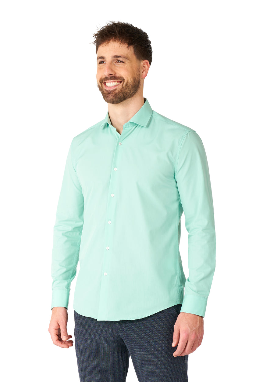 Chemise OppoSuits SHIRT LS Magic Mint