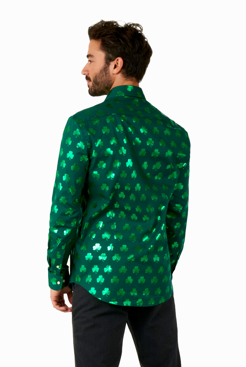 Chemise OppoSuits Shiny Shamrock