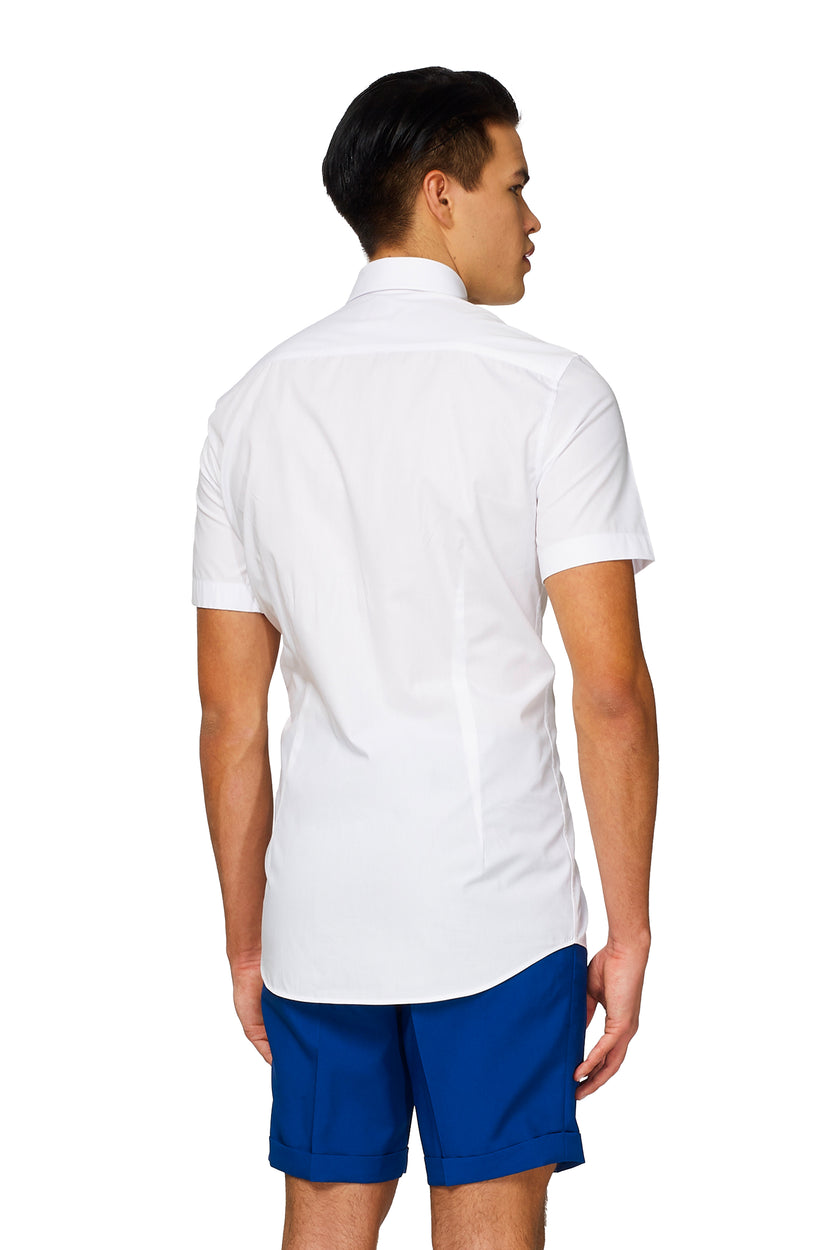 Chemise OppoSuits SHIRT Short Sleeve White Knight