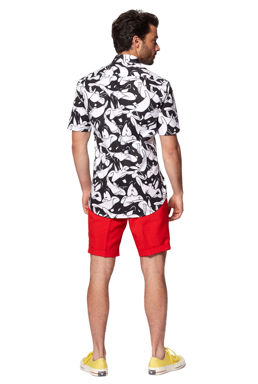 Chemise OppoSuits SHIRT Short Sleeve Daffy Duck