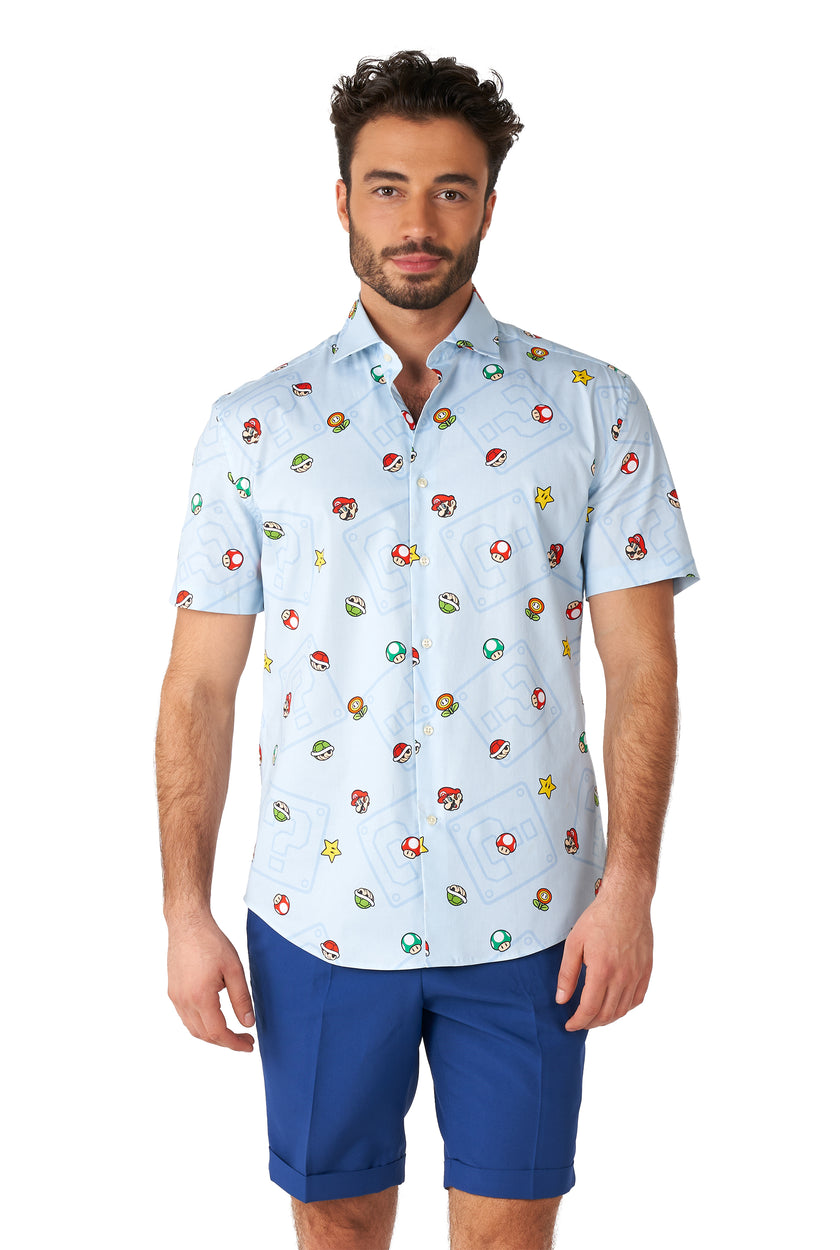 Chemise OppoSuits SHIRT Short Sleeve Super Mario Icons