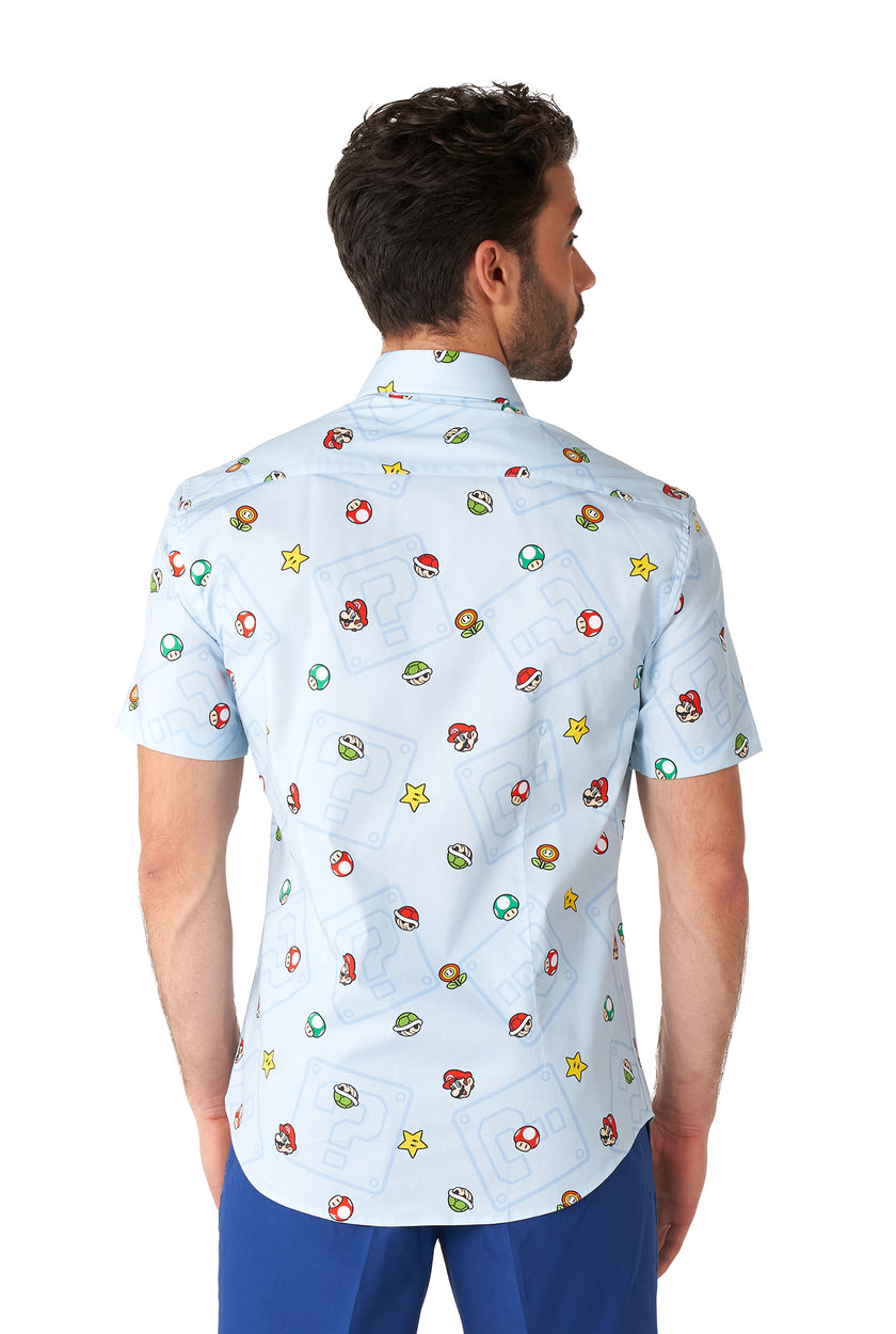 Chemise OppoSuits SHIRT Short Sleeve Super Mario Icons