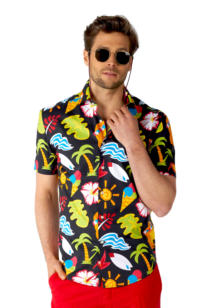 Chemise OppoSuits SHIRT Short Sleeve Tropical Thunder