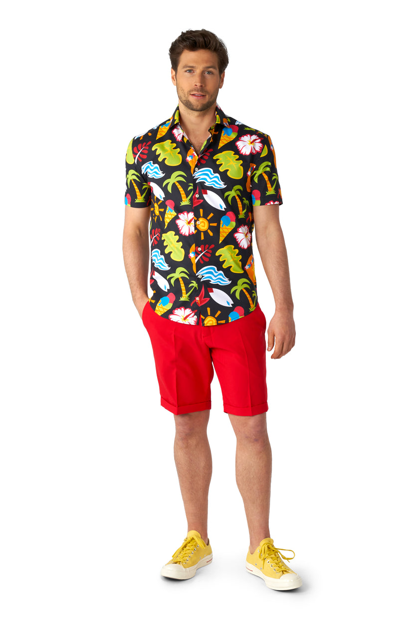 Chemise OppoSuits SHIRT Short Sleeve Tropical Thunder