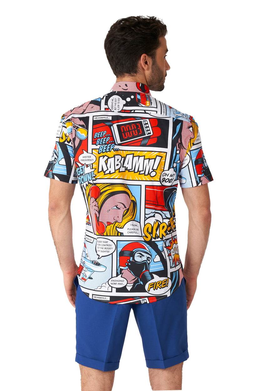 Chemise OppoSuits SHIRT Short Sleeve Danger Days