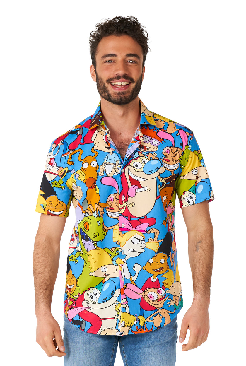 Chemise OppoSuits SHIRT Short Sleeve Nickelodeon™ Cartoons