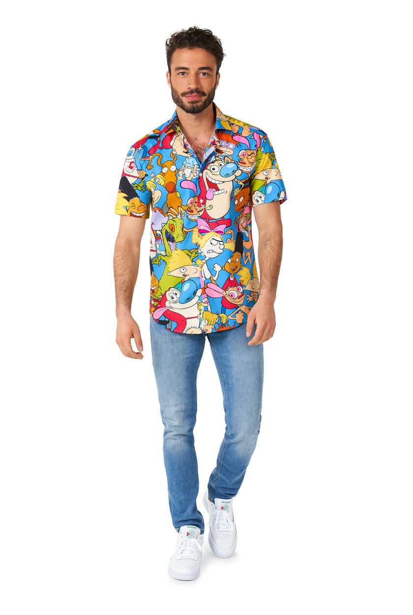 Chemise OppoSuits SHIRT Short Sleeve Nickelodeon™ Cartoons