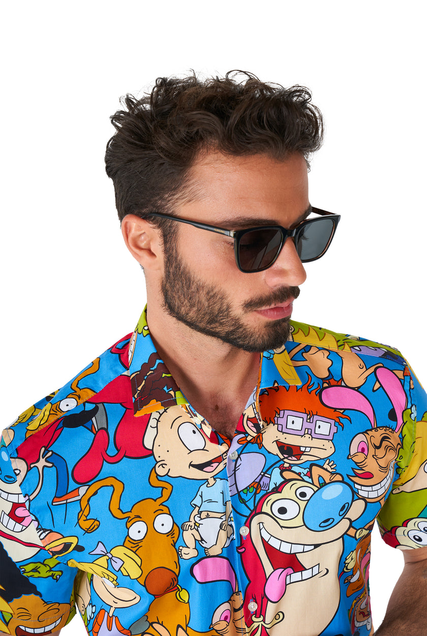 Chemise OppoSuits SHIRT Short Sleeve Nickelodeon™ Cartoons