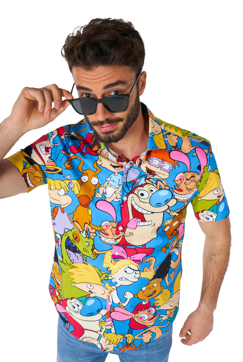 Chemise OppoSuits SHIRT Short Sleeve Nickelodeon™ Cartoons