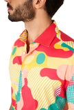 Chemise OppoSuits SHIRT Short Sleeve Coral Camo