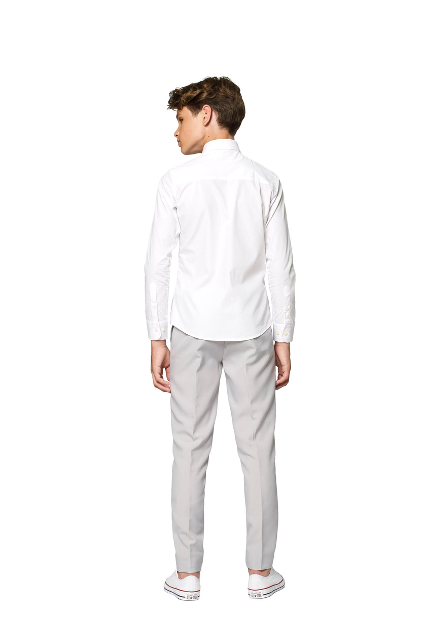 Chemise OppoSuits SHIRT LS White Knight Teen boys