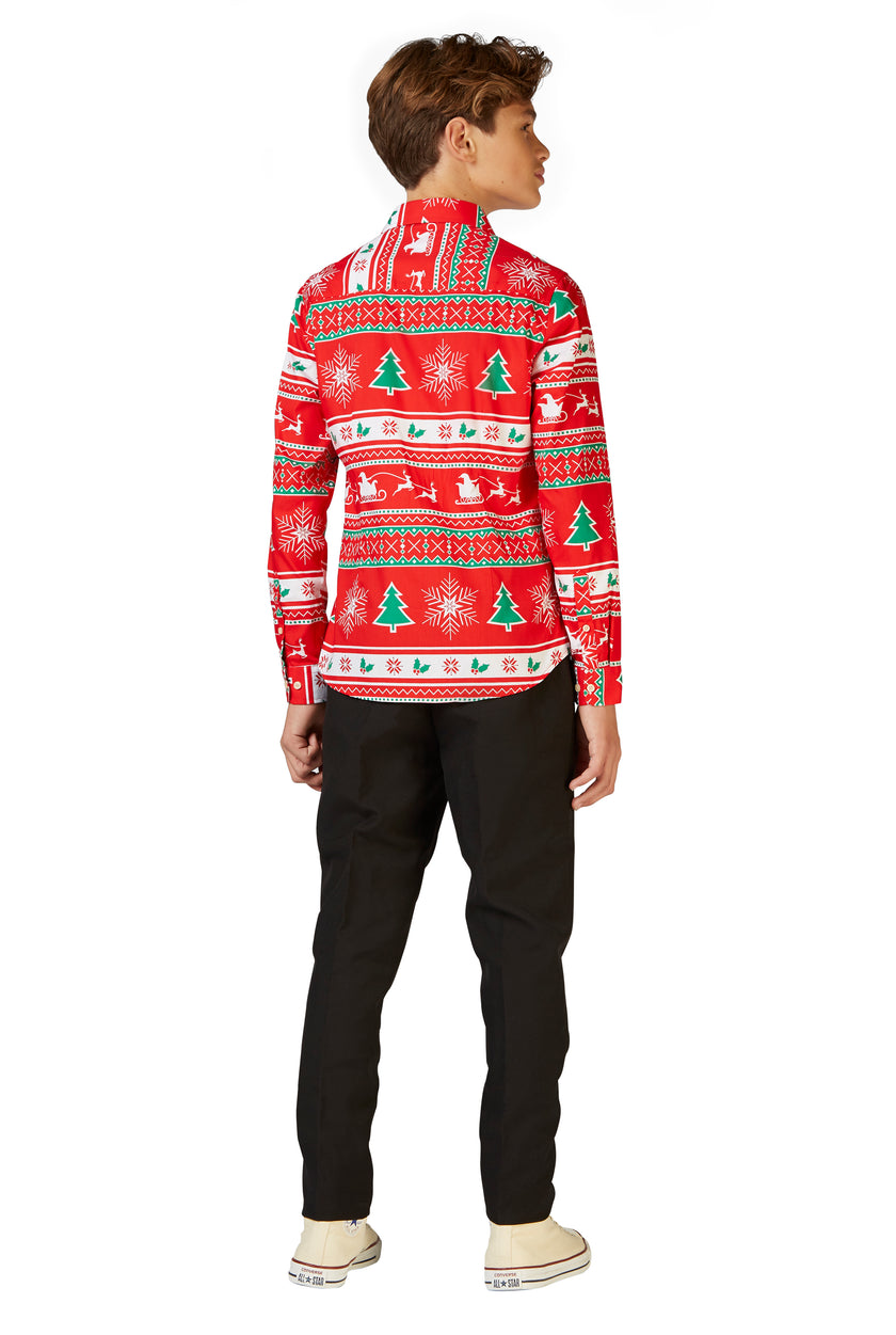 Chemise OppoSuits SHIRT LS Winter Wonderland