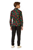 Chemise OppoSuits SHIRT LS Christmas Icons Black