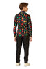 Chemise OppoSuits SHIRT LS Christmas Icons Black
