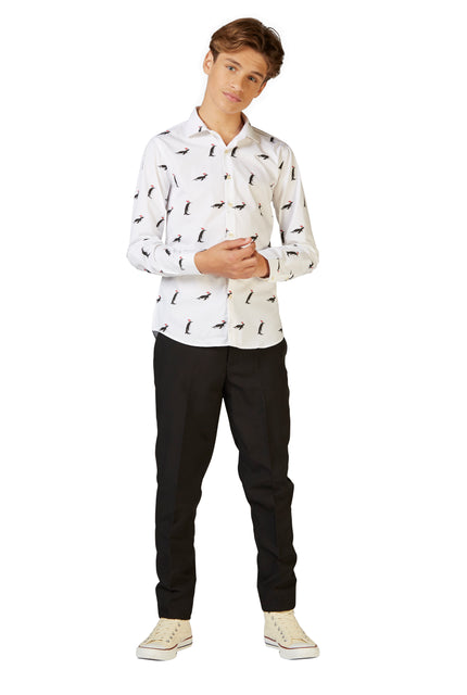 Chemise OppoSuits SHIRT LS Christmas Penguins
