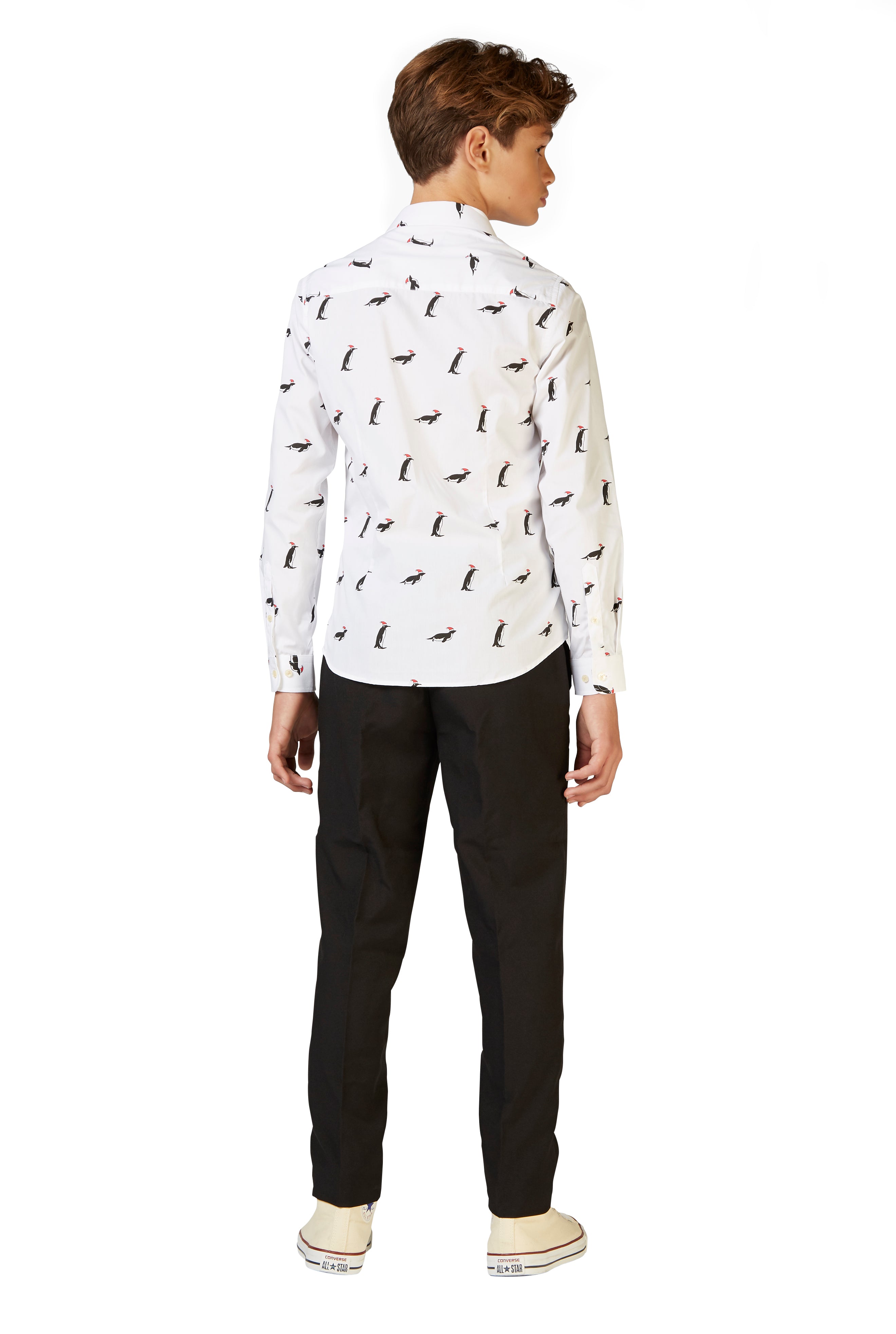 Chemise OppoSuits SHIRT LS Christmas Penguins