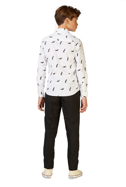 Chemise OppoSuits SHIRT LS Christmas Penguins