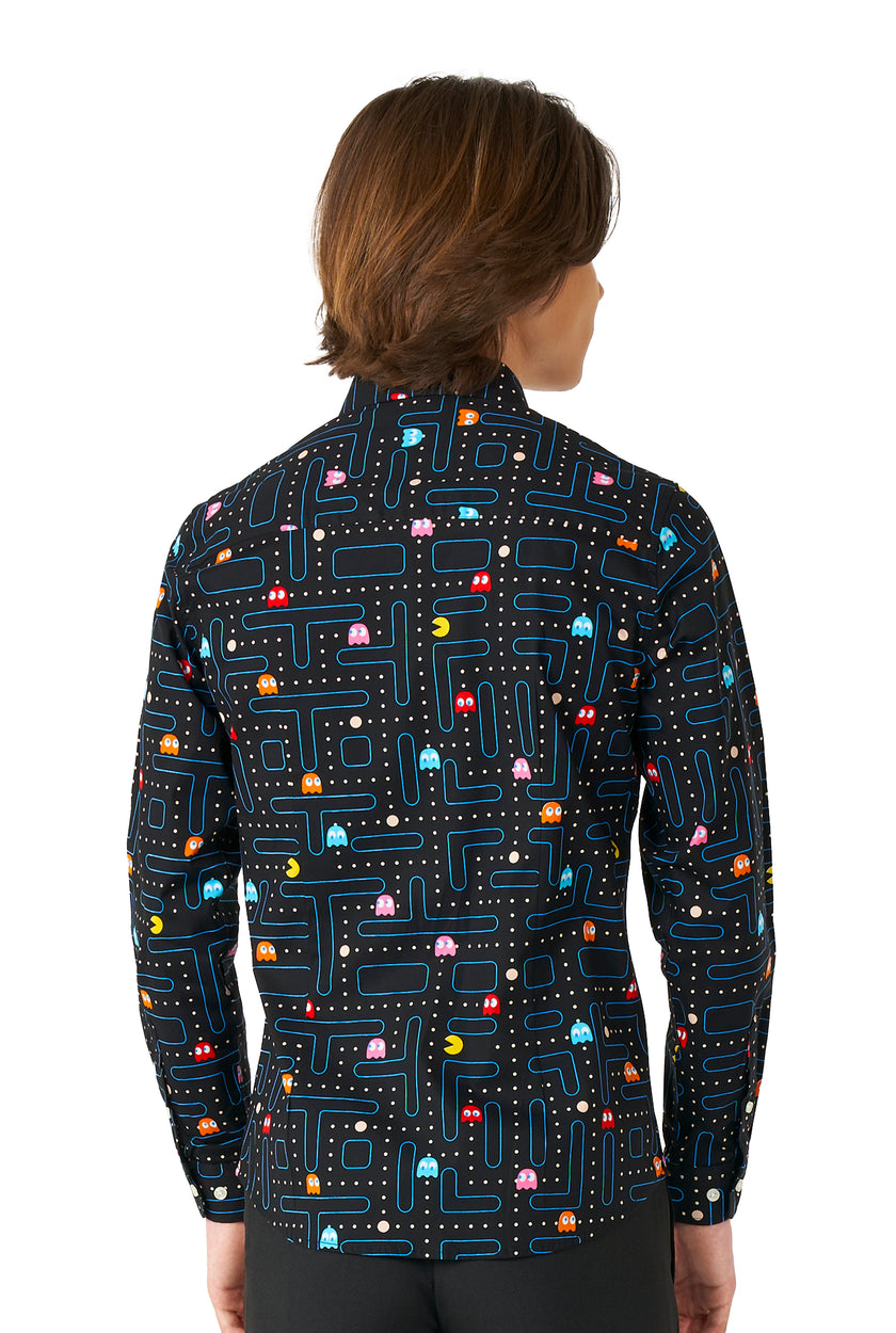 Chemise OppoSuits SHIRT LS PAC-MAN Teen Boys