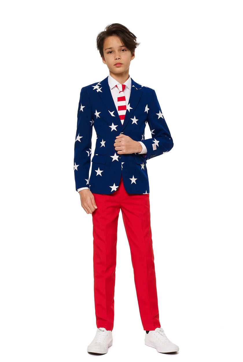Costume OppoSuits TEEN BOYS Stars & Stripes
