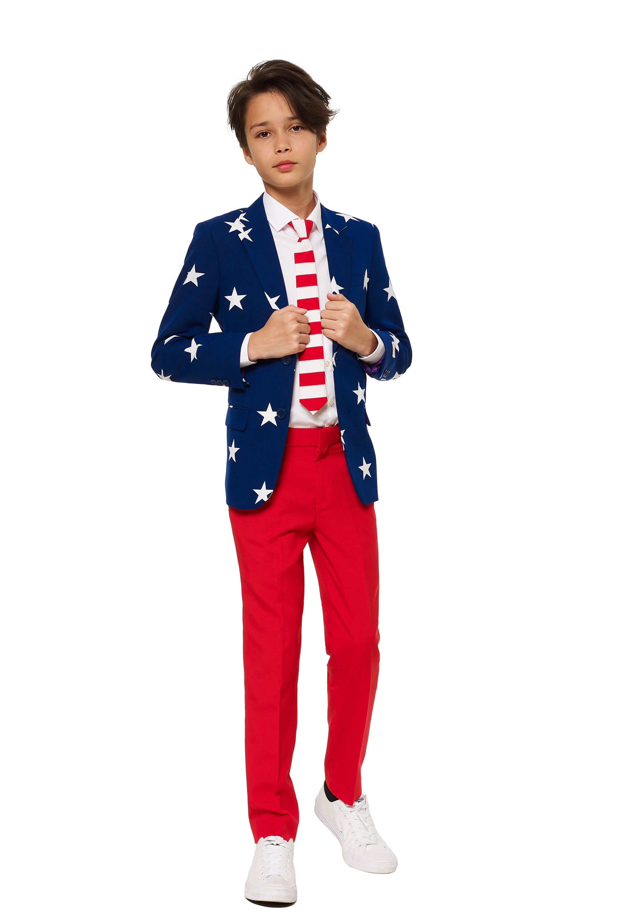 Costume OppoSuits TEEN BOYS Stars & Stripes