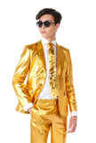 Costume OppoSuits TEEN BOYS Groovy Gold