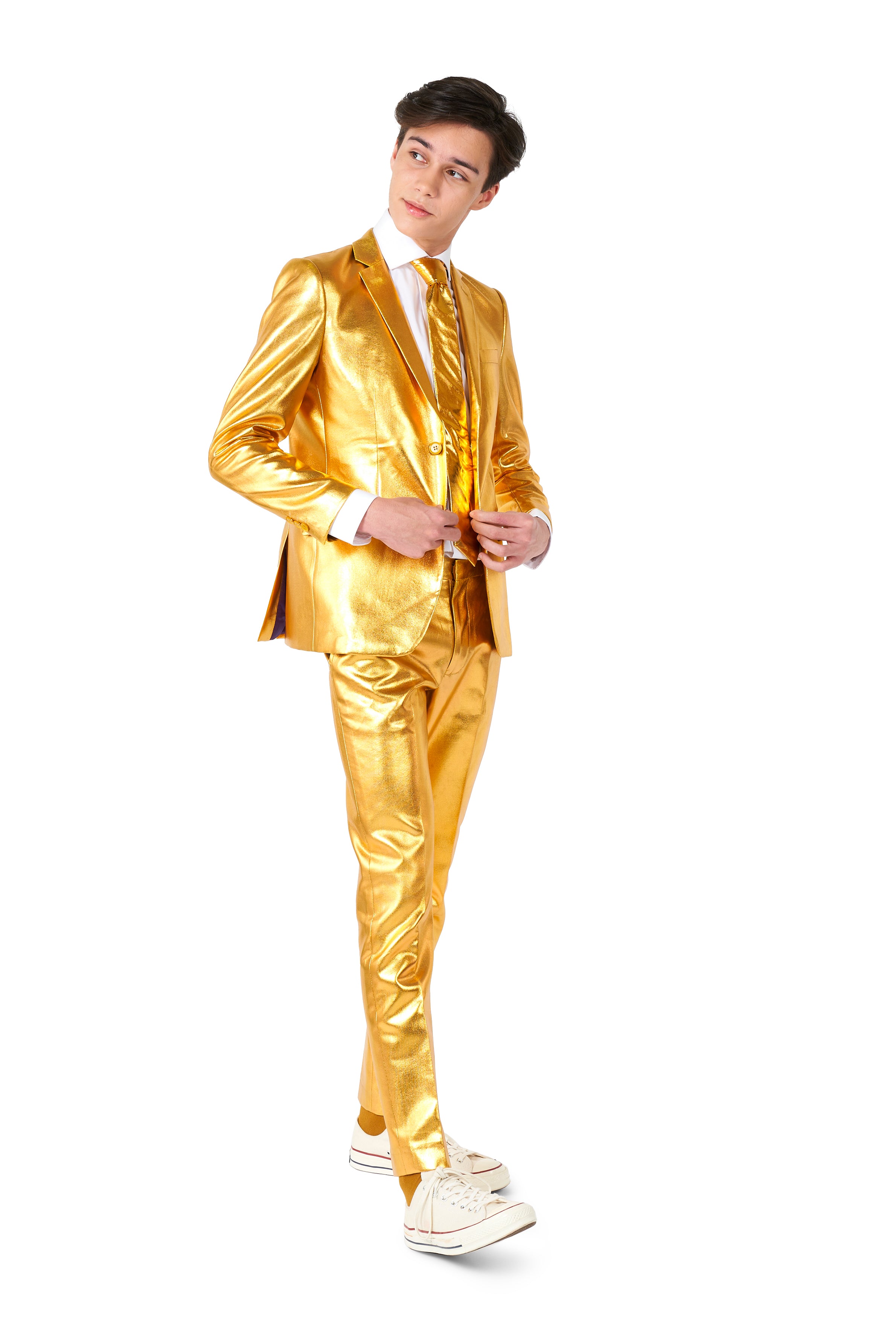 Costume OppoSuits TEEN BOYS Groovy Gold